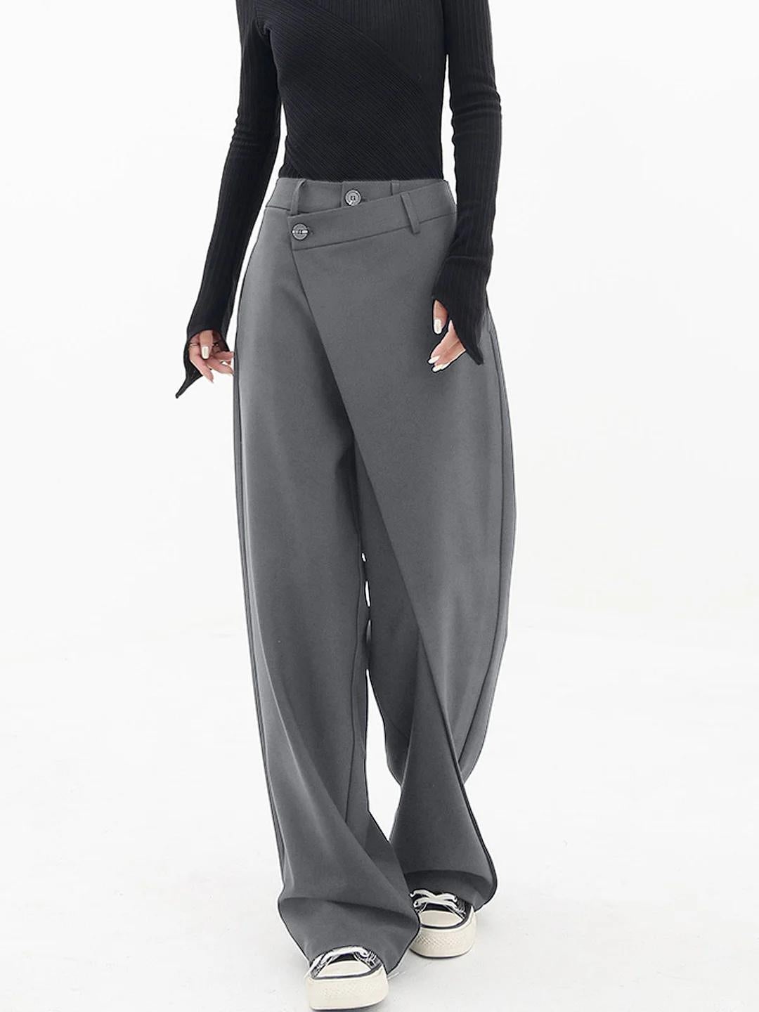 Mystra™ | Asymmetric Baggy Pants