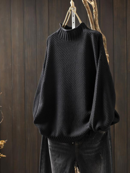 Arisa™ | Waffle-knit sweater