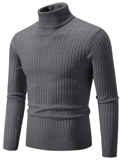 Bastion™ | Cozy knitted turtleneck sweater