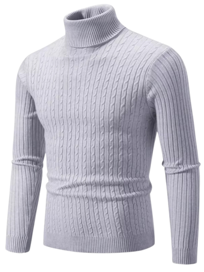 Bastion™ | Cozy knitted turtleneck sweater