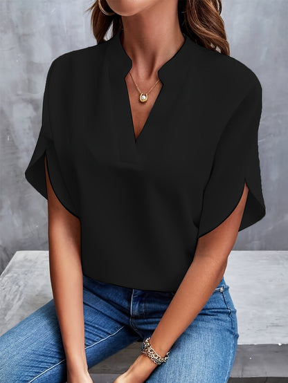 Aura | Elegance Flare Sleeve Top