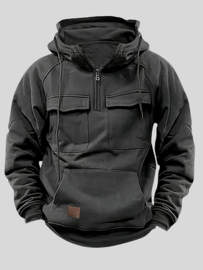 Flux™ | Cozy winter hoodie with a full zipper closure