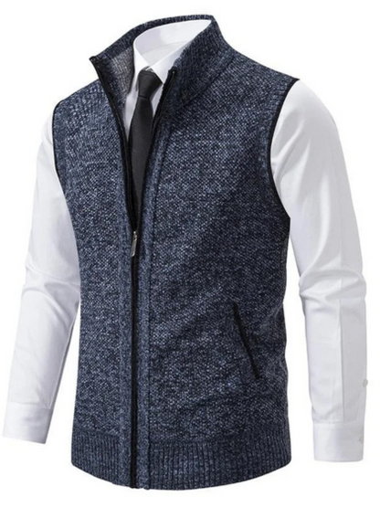 Lux™ | Sleeveless Knitted Fleece Vest