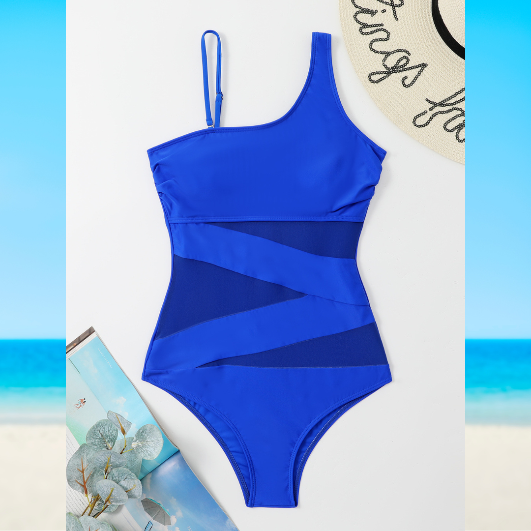 Denise - Chic Asymmetrical Swimsuit