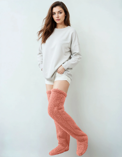 Jorina™ | Fluffy Over-Knee Warmers