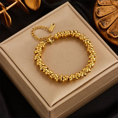 Gold Annularity Bracelet