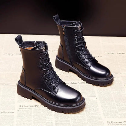 Vallina™ | Warm Leather Winter Boots