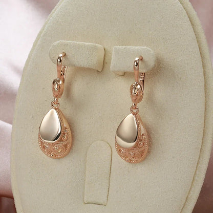 Water Drop Pendant Earrings