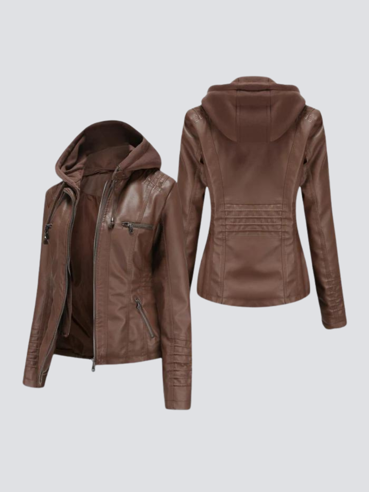 Olaris™ | Comfortable Vegan Leather Jacket