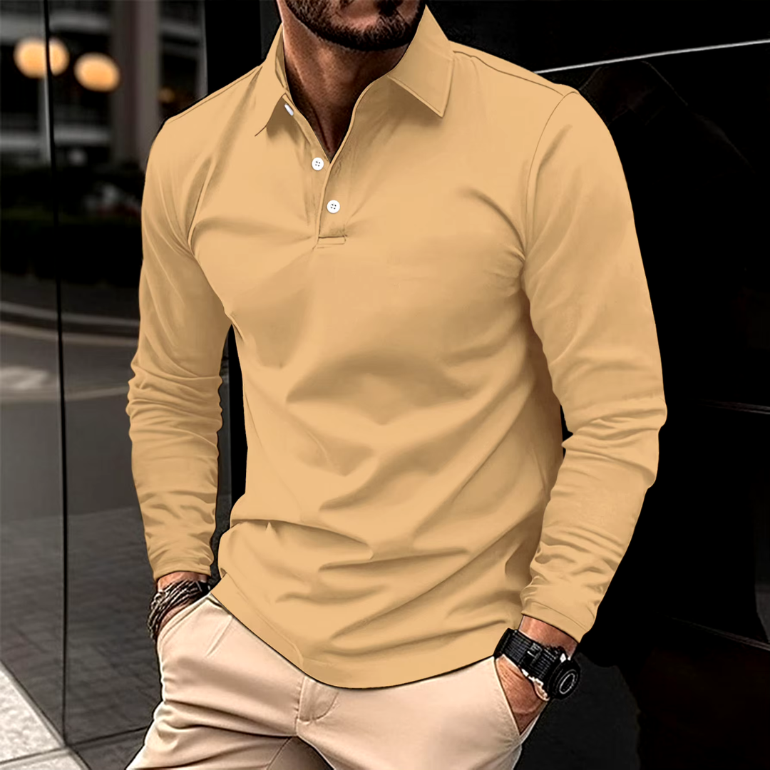 Quasar™ | Casual long-sleeve polo