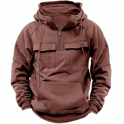 Flux™ | Cozy winter hoodie with a full zipper closure